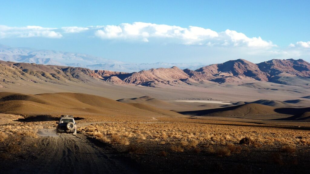 landscape, truck, nature, andes, dessert, lonely, dry, atacama, chile, argentina, mountain, expeditions